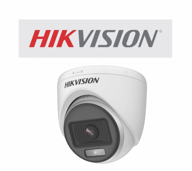 Hikvision DS-2CE70DF0T-MFS 2MP ColorVu Audio Fixed Turret Camera