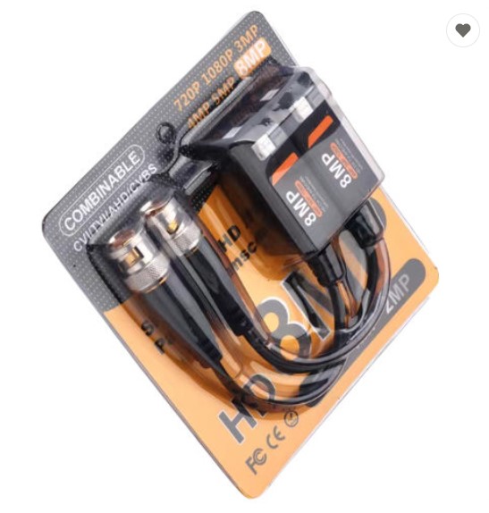 Combinable 8MP Video Balun